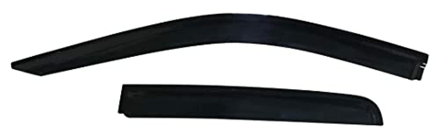 Low Profile Trail FX 4811H Rainguard Window Vents Smoke Acrylic Tape-On Installation Weatherproof Ventilation Set of 4
