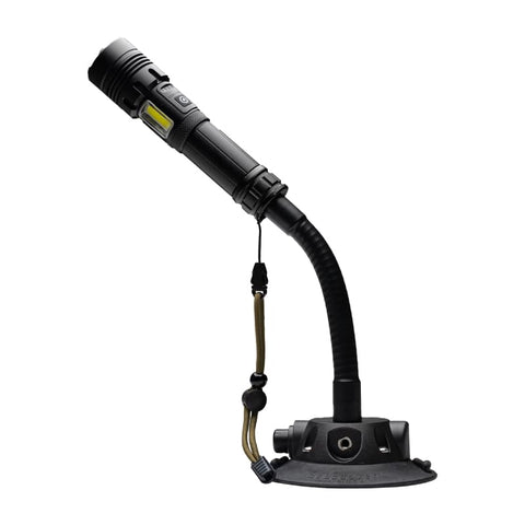 Heavy-Duty SEASUCKER Flashlight Mount
