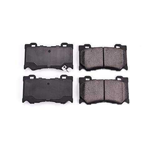Power Stop Z16 Evolution 16-1346 Front Ceramic Brake Pads For FX50, G37, M35h, M37, M56, Q50, INFINITI, Q60, Q70, Q70L, Q, 370Z, Niss [Model Specific]