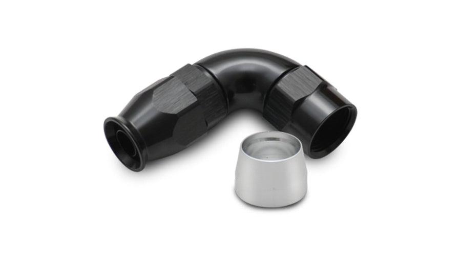 Performance Vibrant -12AN 90 Degree Hose End High Flow For PTFE Hose