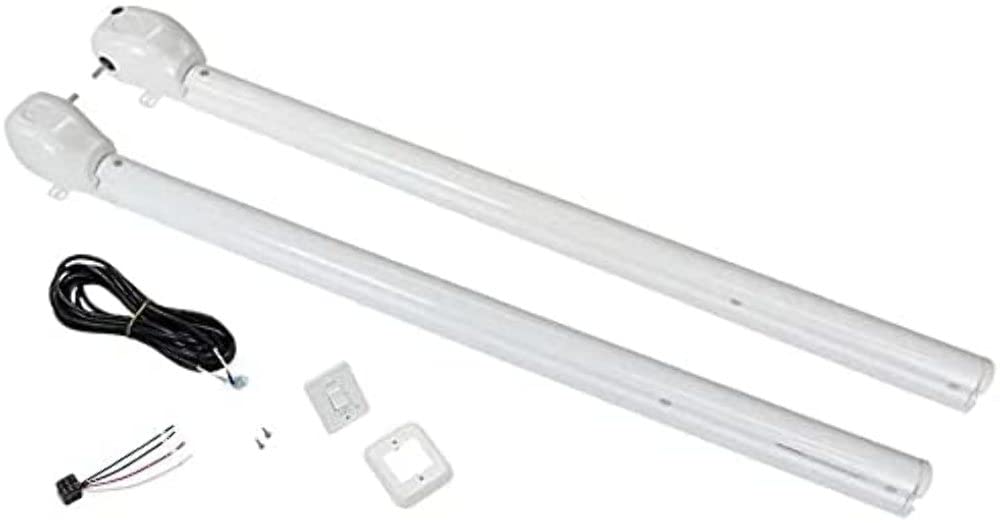 Power Hardware Kit Solera Plain Head for Pitched Awnings on 5th Wheel RVs, Travel Trailers and Motorhomes