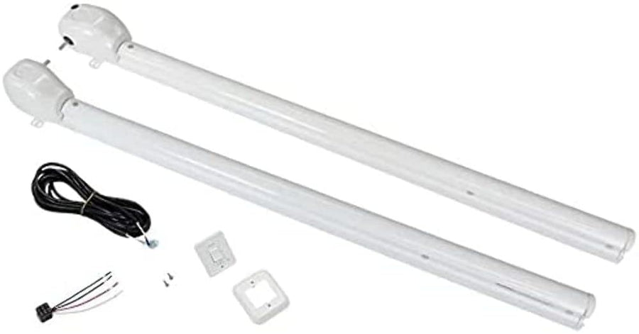 Power Hardware Kit Solera Plain Head for Pitched Awnings on 5th Wheel RVs, Travel Trailers and Motorhomes