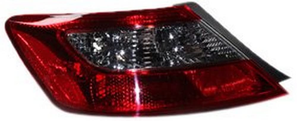 Left TYC Tail Light Assembly Compatible with 2009-2011 Honda Civic