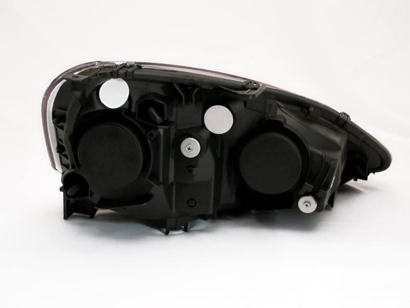 Crystal ANZO USA Headlight Set-Black 121209