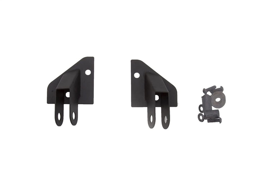 RAMPAGE PRODUCTS Mirror Bracket Relocation for Jeep Wrangler YJ | Black, Pair | 8685 | Fits 1987-1995 Jeep Wrangler YJ