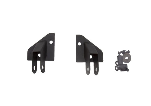 RAMPAGE PRODUCTS Mirror Bracket Relocation for Jeep Wrangler YJ | Black, Pair | 8685 | Fits 1987-1995 Jeep Wrangler YJ