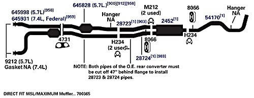 Exhaust AP Products Muffler 2452
