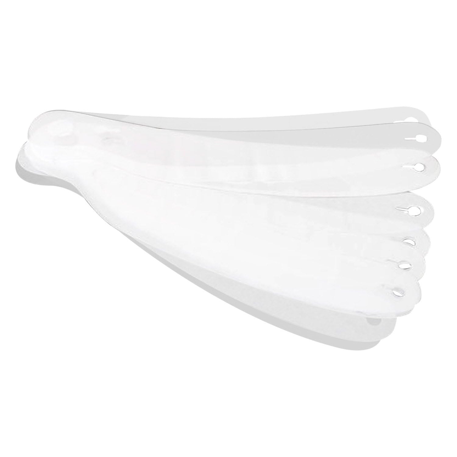 RaceQuip Helmet Shield Tear Offs 203218RQP 2mm 12-1/4 in Center to Center Pkg 20