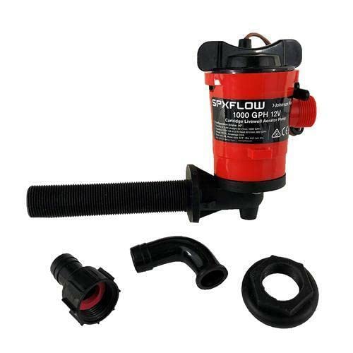1000 GPH Johnson Pumps 38103 Cartridge 90-Degree Aerator Pump (3001.3893)
