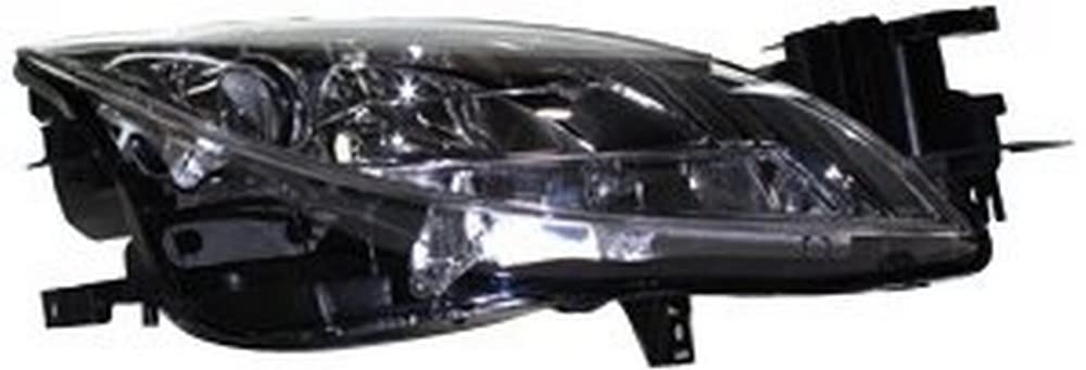 Right TYC Headlight Assembly Compatible with 2009-2010 Mazda Mazda6