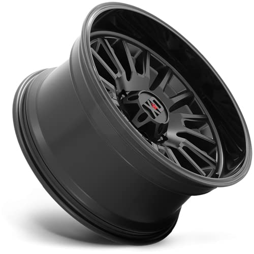 Xd864 Rover Satin Black Wheel with Gloss Black Lip XD Wheels Alloy Steel (20 x 9. inches /8 x 125 mm, 0 mm Offset)