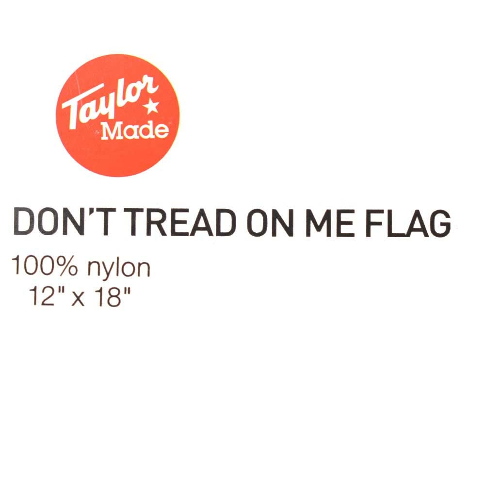 Taylor Made Taylormade 1617" Don't Tread On Me Novelty Flag - 12" x 18"