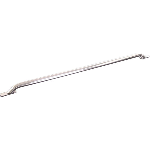 Truck Bed Rails TrailFX D0002S Fits Chevrolet Silverado 1500 5.7 Foot Bed 2014-2018 Steel 2 Inch Polished Stainless Steel Bed Rail, Stake Pocket Mount