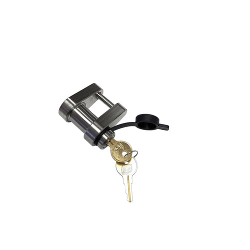 61159 InfiniteRule Security | Trailer Latch Lock for Straight-Tongue Coupler with Posi-Lock