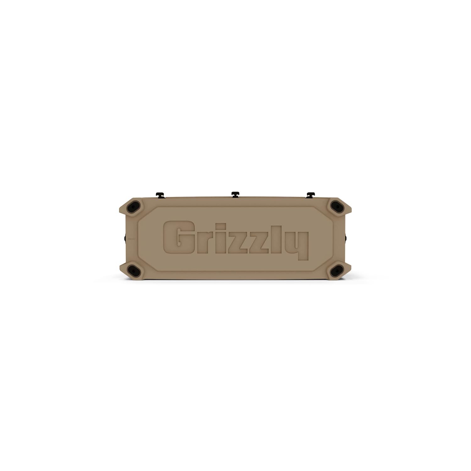 165 Cooler Grizzly | 165 qt Ice Chest Durable Rotomolded Insulated | Made in USA | Warranty for Life | for Beach Boat Camping Fishing Hunting | G165 | Tan