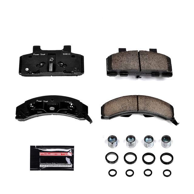 Power Stop Z23-215 Z23 Evolution Sport Carbon Fiber Infused Ceramic Brake Pads with Hardware