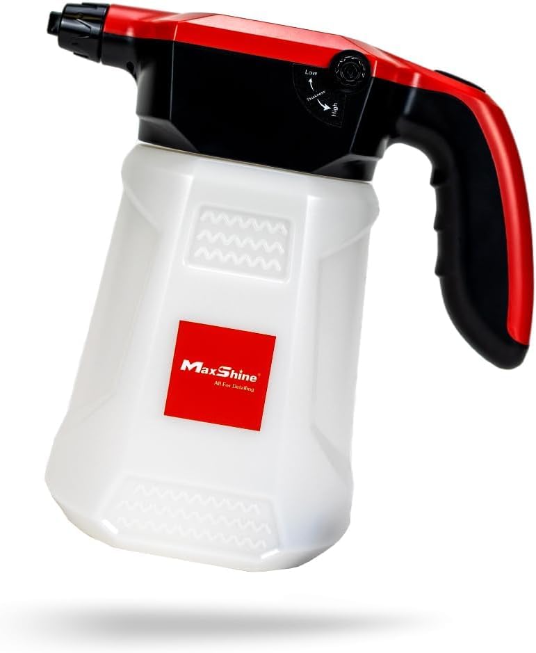 Maxshine Cordless Portable Foam Sprayer | 2L Capacity with 2600mAh Battery | Dual Spray Modes for Thick Foam | Electric Car Wash Foamer & Detailing Tool for Auto, Home & Garage Use