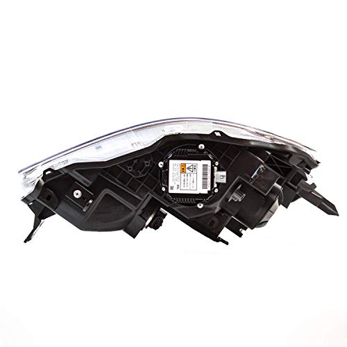 Left TYC Headlight Assembly Compatible with 2009-2014 Nissan Maxima