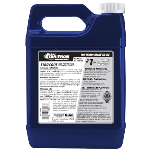 Star-Cool STAR BRITE Premium Synthetic PG Engine Coolant - 64 OZ (033264)