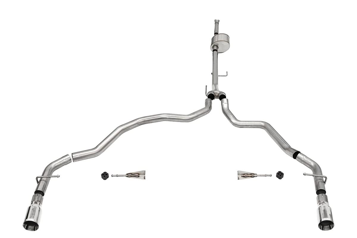 Cat-Back Corsa Performance 21149 Single Dual Rear Exit Exhaust System Kit