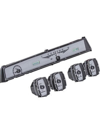 Analog Dash Gauge System Dakota Digital Kit Silver Alloy White VHX-64L-S-W 64 65 Lincoln Continental