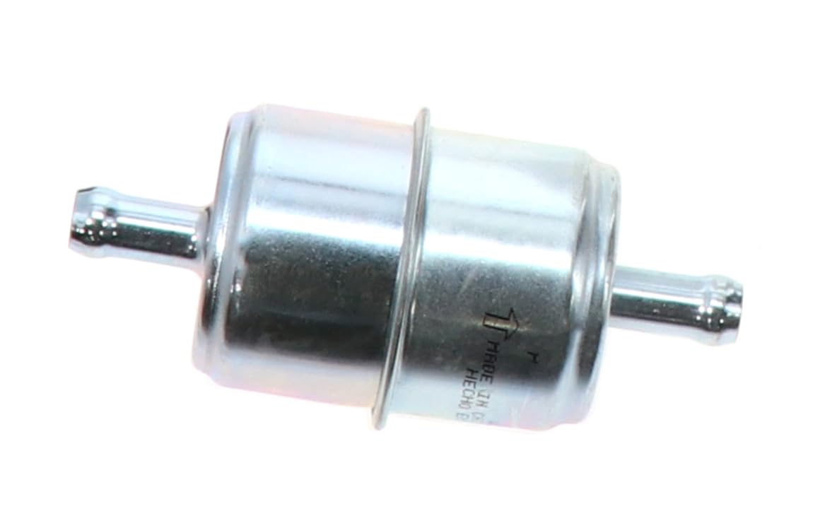 WIX Universal 33033 In-Line Fuel Filter with 3/8â€ Clamp-On Inlet/Outlet, Max Pressure 60-PSI