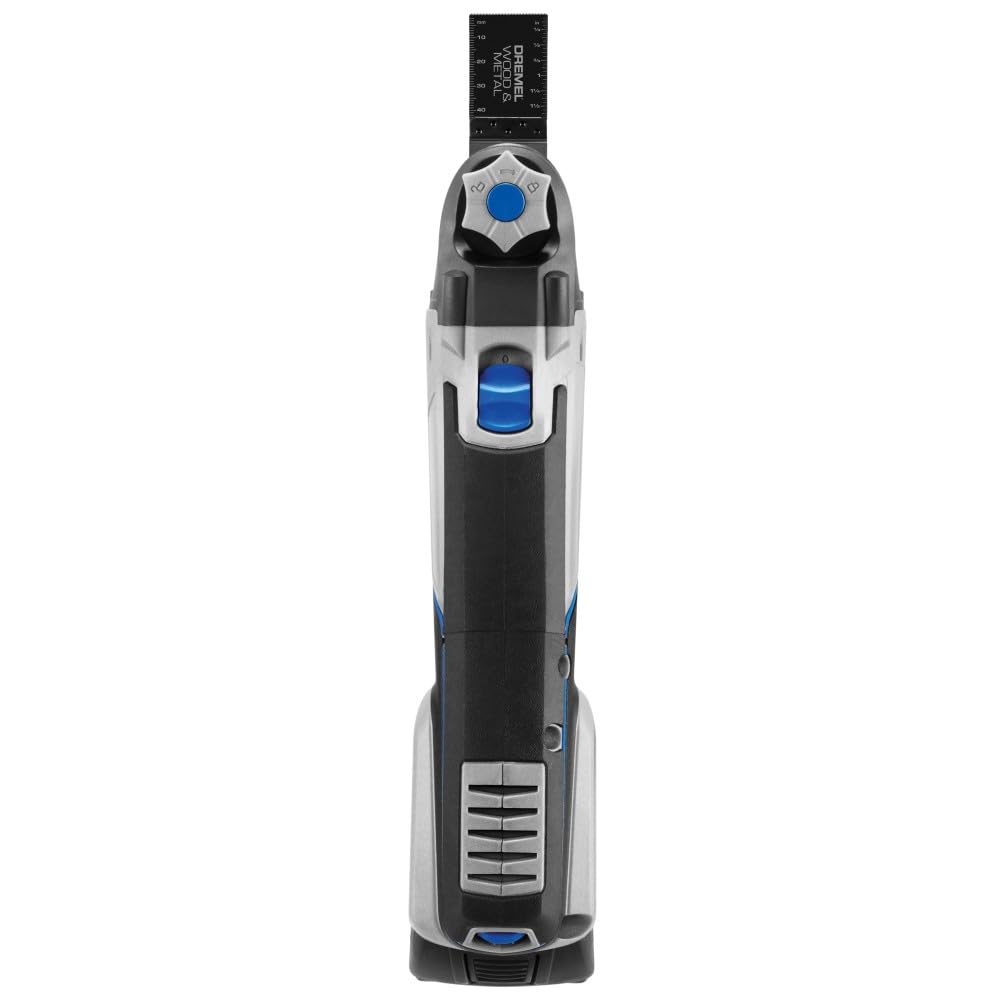 Dremel Cordless MM20V-02 20v Max Lithium-Ion Multi-Tool Kit with Three Accessories, Two Batteries, One Charger, Dust Adapter and Storage Bag