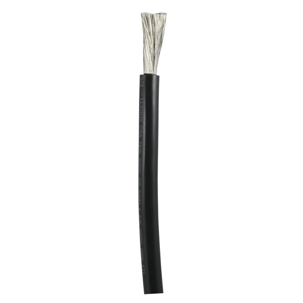 Ancor Mini-Spool #6 Black 25ft. Marine Battery Wire