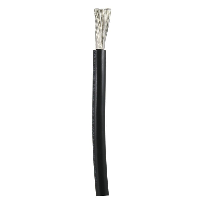 Ancor Mini-Spool #6 Black 25ft. Marine Battery Wire