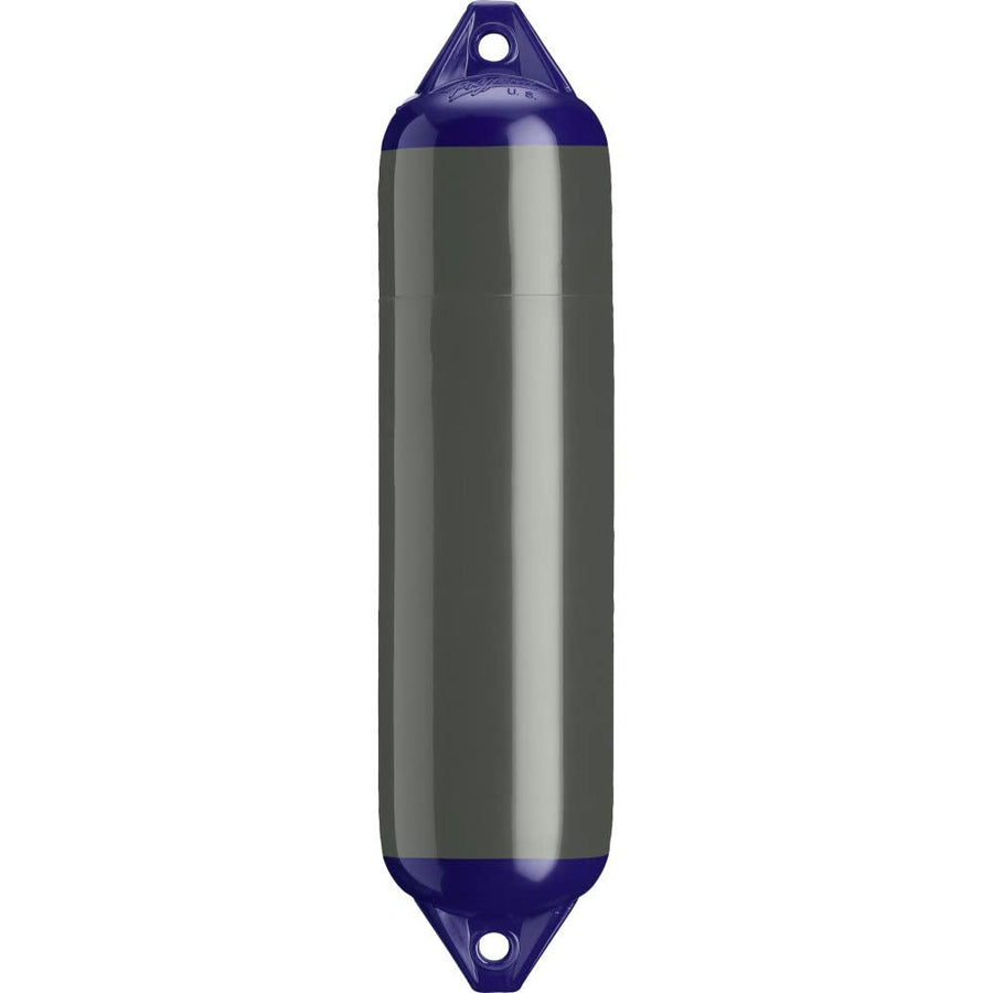 F-4 Polyform Graphite Boat Fender - 8.5" x 40.5", Graphite