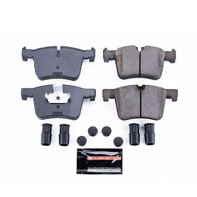 Power Stop Z23-1561 Z23 Evolution Sport Carbon Fiber Infused Ceramic Brake Pads with Hardware