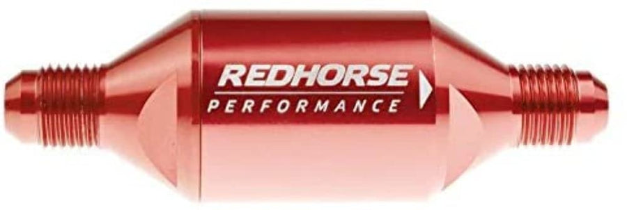 Performance Redhorse 4152-06-3 Inlet Outlet AN One Way Check Valve (Red), 1 Pack