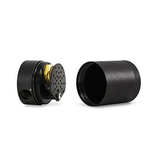 Mishimoto Compact Baffled Oil Catch Can, 2-Port, MMBCC-CBTWO-BK Black