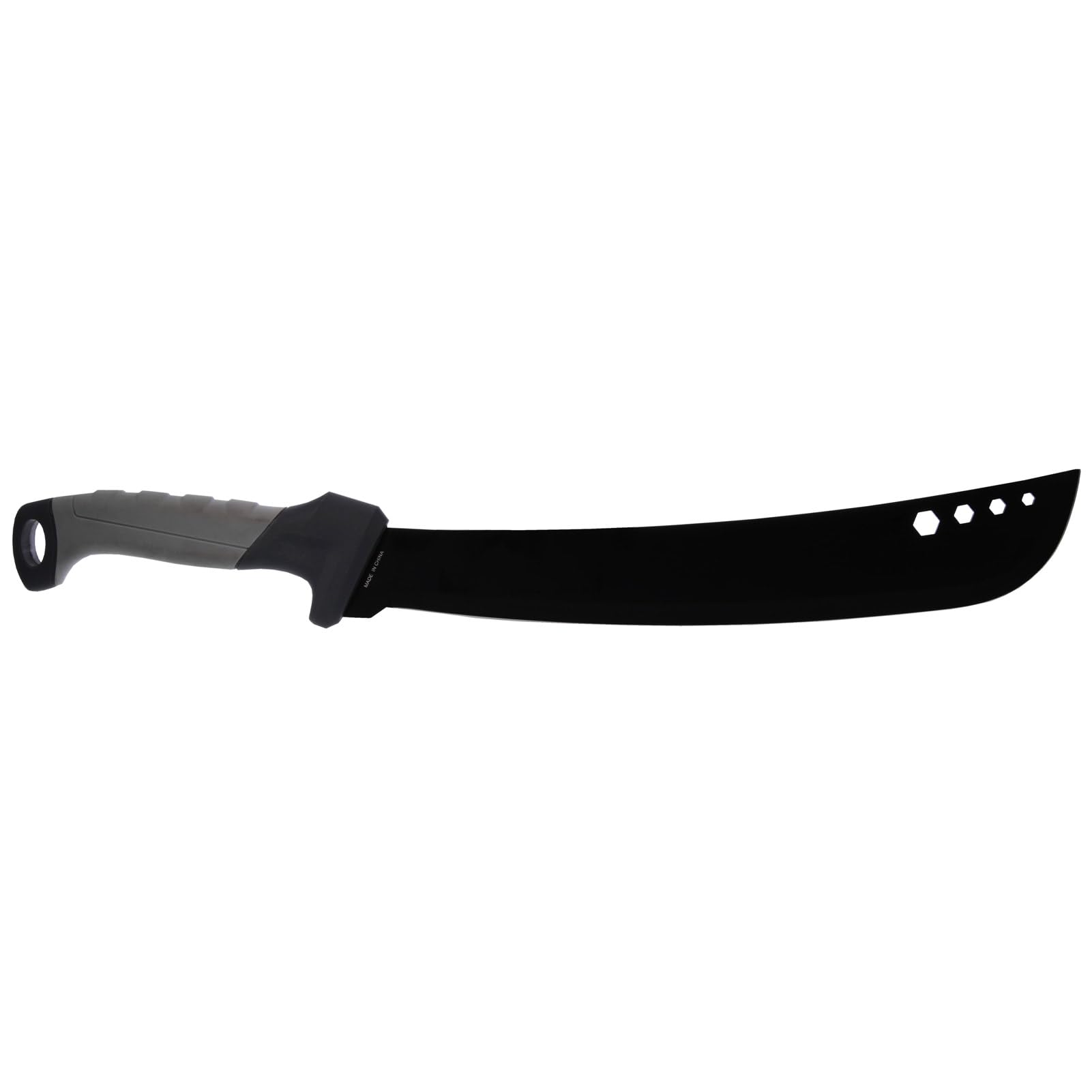 Machete Hawk Hunting Knife with Protective Sheath | Durable Corrosion-Resistant Stainless Steel Full-Tang Hatchet-Head 14.98" Fixed Blade Knife