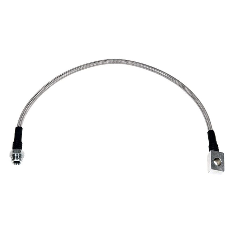 Flexline 15" OAL -3 Hose to 45 Deg. Block,M10 x 1.00 Bubble Flare