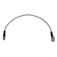 Flexline 15" OAL -3 Hose to 45 Deg. Block,M10 x 1.00 Bubble Flare
