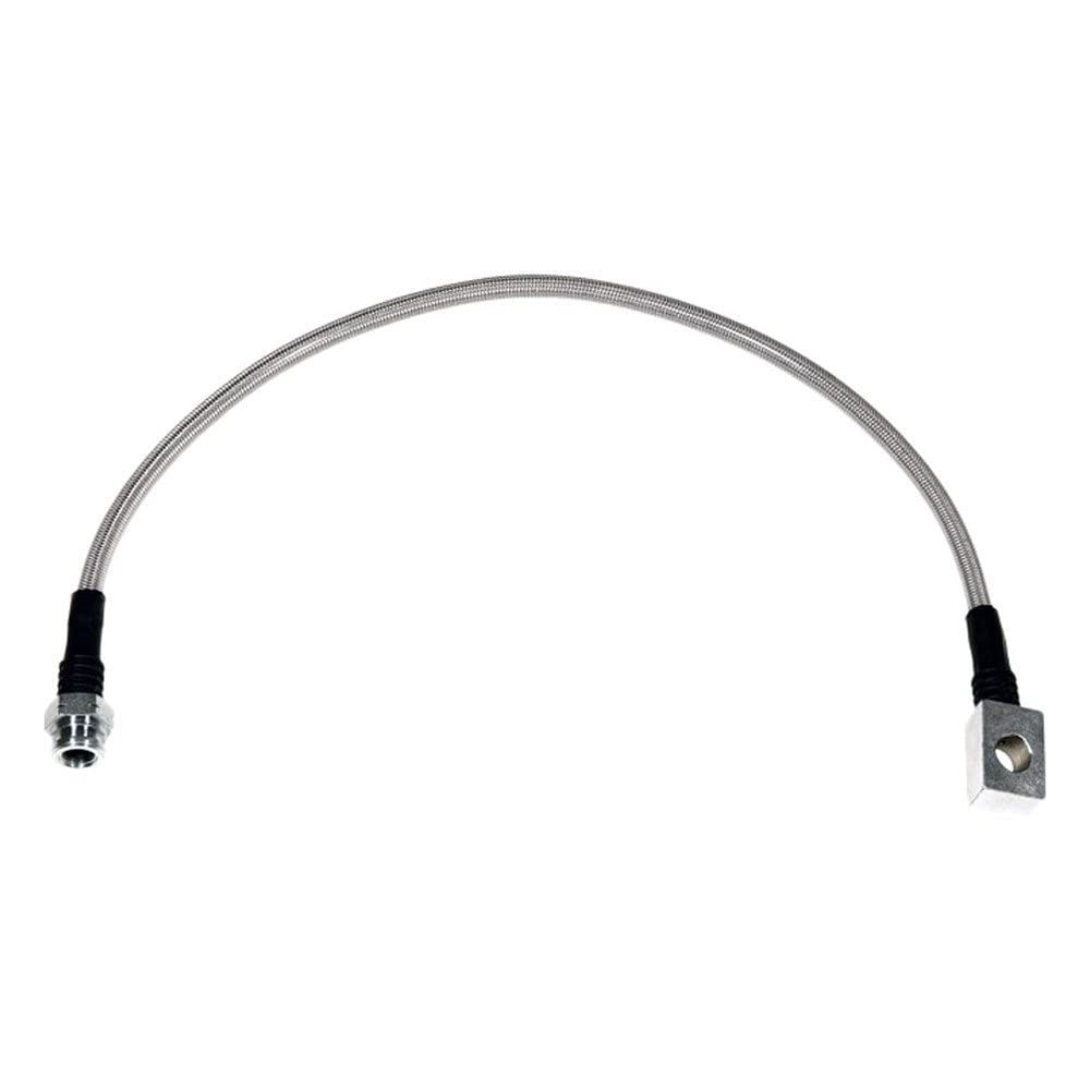 Flexline 15" OAL -3 Hose to 45 Deg. Block,M10 x 1.00 Bubble Flare