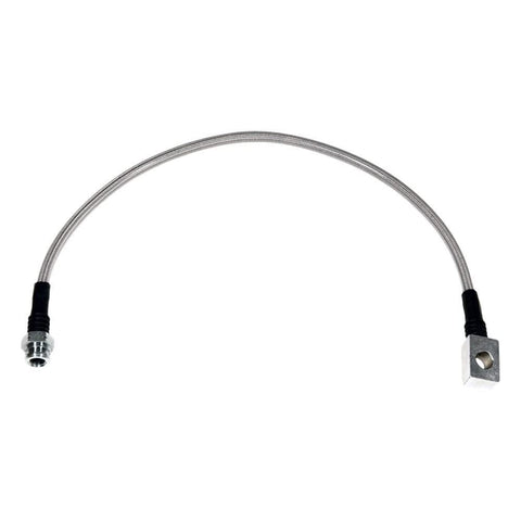 Flexline 15" OAL -3 Hose to 45 Deg. Block,M10 x 1.00 Bubble Flare