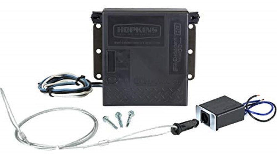Engager Break Away Kit Hopkins Towing Solutions 20100 with LED Battery Monitor