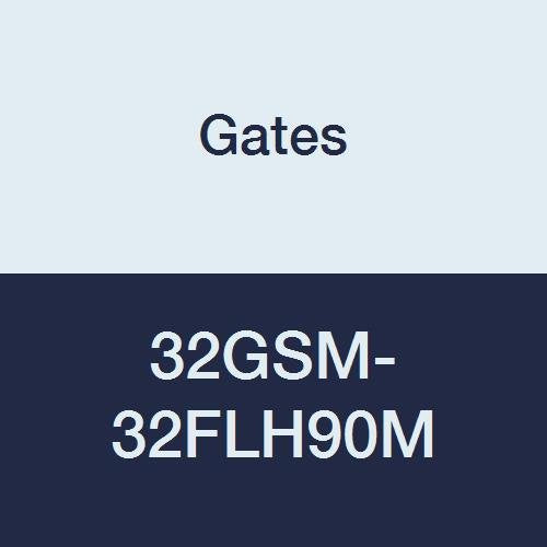 GlobalSpiral Series Gates 32GSM-32FLH90M MAX Pressure Couplings, Code 62 O-Ring Flange Heavy, 90 Degree Bent Tube, 2" ID