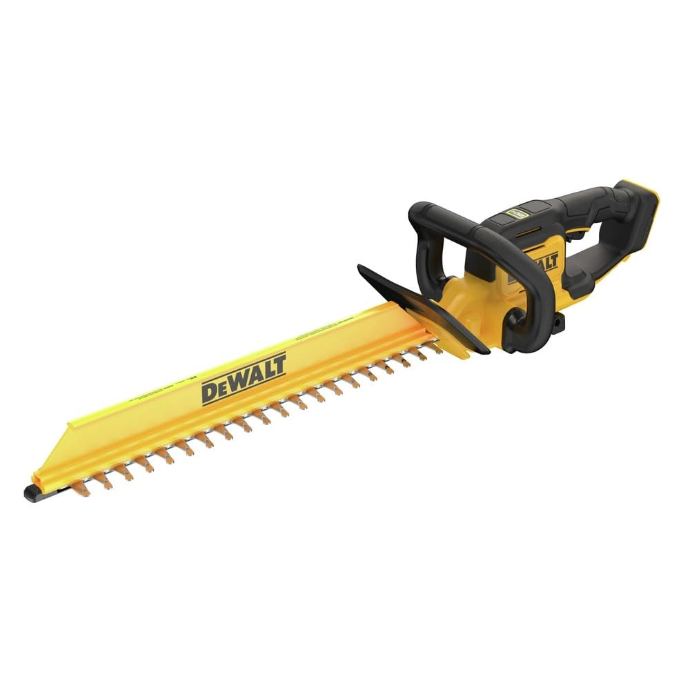 22" DEWALT 20V MAX Cordless Hedge Trimmer, Bare Tool Only (DCHT821B)