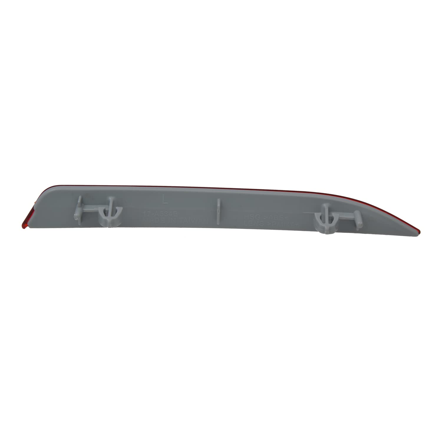 Left TYC Reflector Assembly Compatible with 2013-2019 Ford Taurus