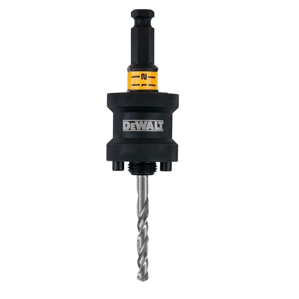 DEWALT Hole Saw Rapid Load Arbor, 1/2-in (DAH9912PBM)