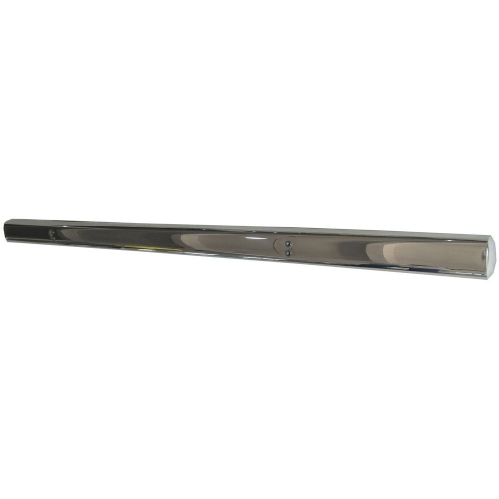 TrailFX 4 Inch Oval Tube Truck Running Boards Side Steps Fits Ford F-150 Super Cab 2004-2008 Polished Stainless Steel Welded End Caps Slip-Resistant Step Pads Rocker Panel Mount TrailFX 2930313041