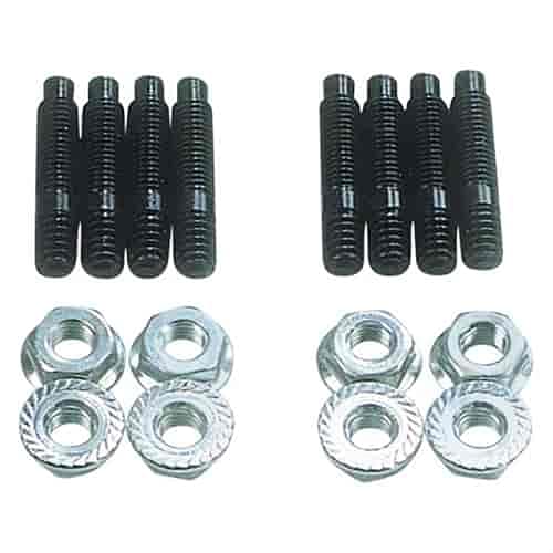 Milodon Valve Cover Stud Kit 85375 with Hardened Built-In Washer for Small Block Chevy