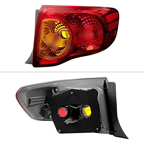Toyota Corolla Right Passenger Side Tail Light Xtune ALT-JH-TCO09-OE-OR