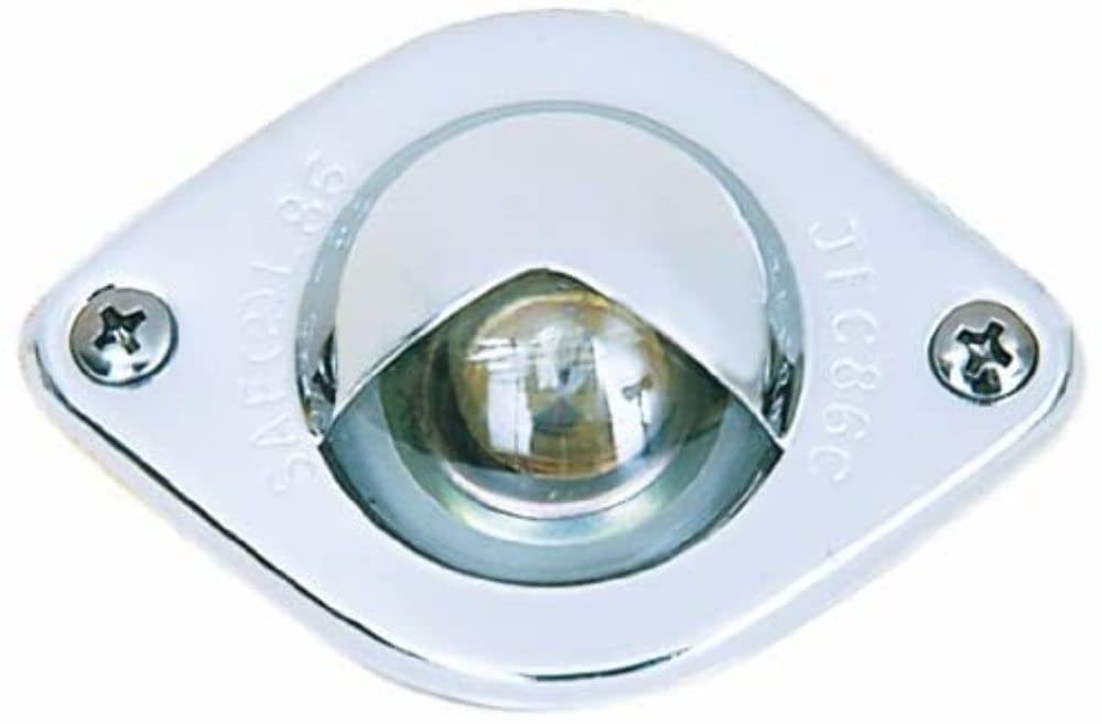 Chrome Peterson Manufacturing License Plate Light 437