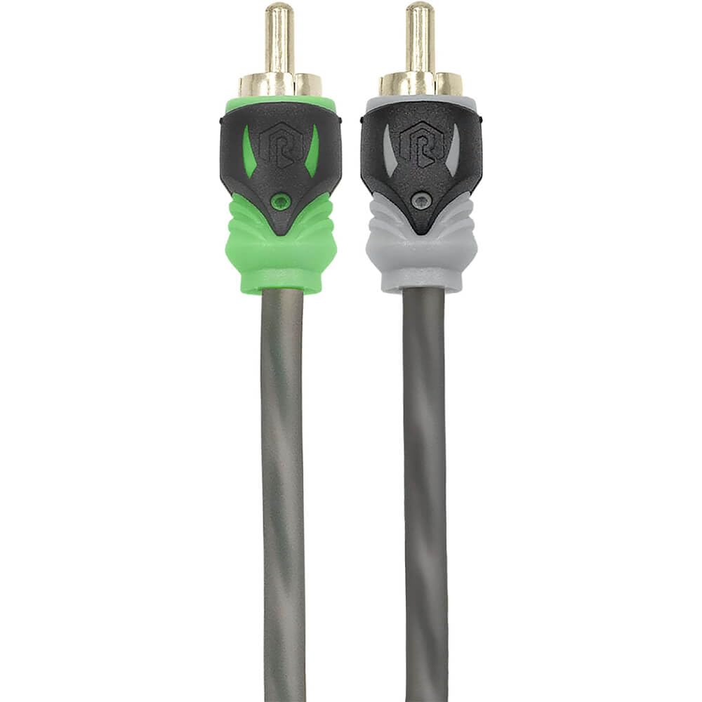 PRO SERIES RAPTOR BY METRA ELECTRONICS 14FT 2-CHANNEL AUDIO RCA CABLE