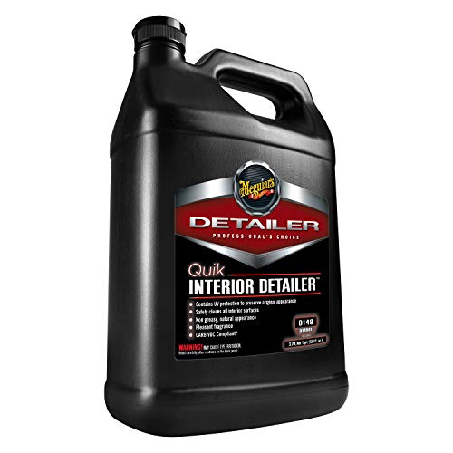 Detailer Meguiar's Quik Interior Detailer 3.79L safely cleans all interior surfaces