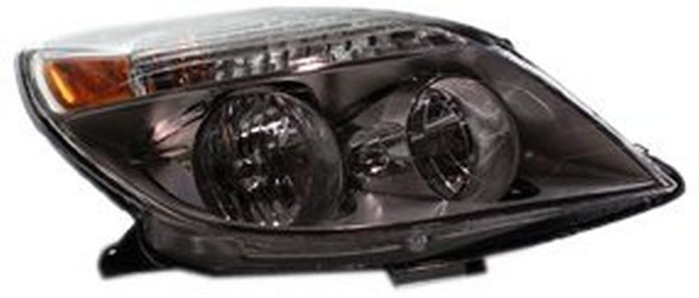 Right TYC Headlight Assembly Compatible with 2008-2009 Saturn Aura